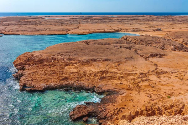 Die Küste Des Roten Meeres Mohammedanischen Nationalpark Berühmte Reisestrapazen Der — Stockfoto