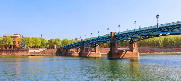 French Ancient Town Toulouse Garonne River Panoramic View Toulouse Capital — Stock Photo, Image