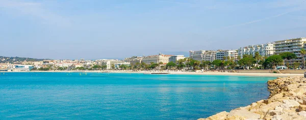 Panorama Cannes Costa Azzurra Francia Sud Europa Nizza Città Resort — Foto Stock