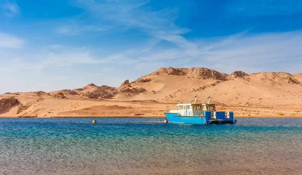 Kust Van Rode Zee Het Ras Mohammed National Park Beroemde — Stockfoto