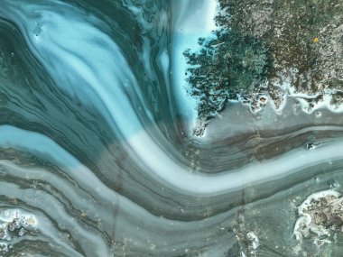 Sabun oto yıkama akış katmanları soyut arkaplan