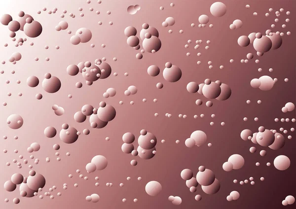 Patterned Background Bubbles Illustration Sparkling Airy Wallpaper Pattern Drink Bubbles — Foto de Stock