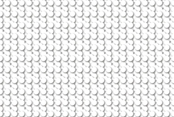 Monochroom Naadloos Wit Gestippeld Patroon Illustratie Met Lagen Van Stippen — Stockfoto