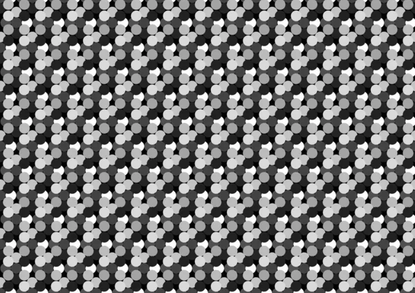 Bezszwowa Czarno Biała Tapeta Kropką Wzorowane Kropki Tła Polki Warstw — Zdjęcie stockowe