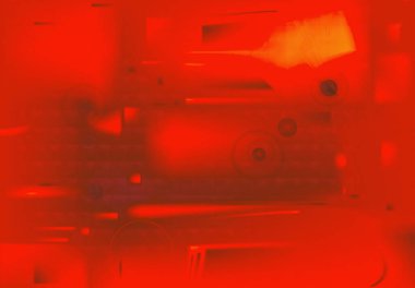 Yaratıcı yakma sinyali soyut arkaplan. Yumuşak doku, duvar kağıdı, fırın damlası, arka plan yansımaları ile yanan kırmızı desenli ateş illüstrasyonuName.