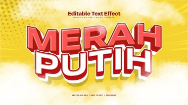 Merah Putih Metin Efekti