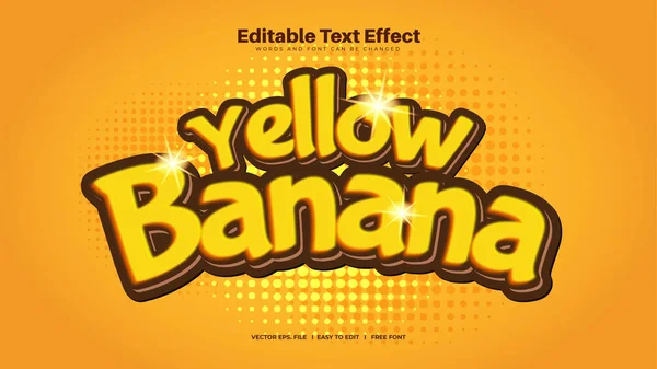Эффект Желтого Банана — стоковый вектор