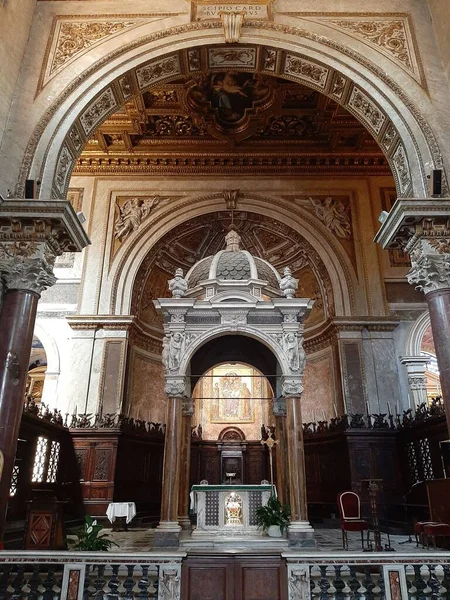 Βασιλική Του San Crisogono Στη Ρώμη Ιταλία — Φωτογραφία Αρχείου