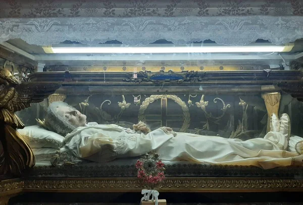 Body Blessed Anna Maria Taigi Church San Crisogono Rome Italy — Stock Photo, Image