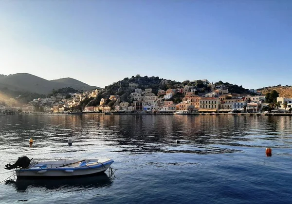 Νησί Symi Στην Ελλάδα Εικόνα Αρχείου