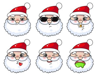 Noel Kawaii Noel Baba karakteri, Noel Baba 'nın emojisi..