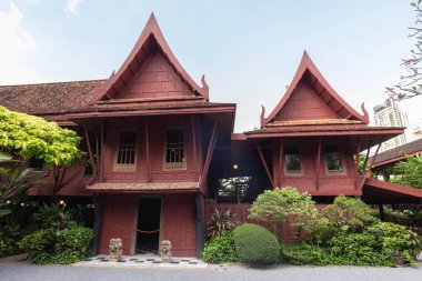 Jim Thompson 'ın Evi - Tayland, Bangkok' taki Tayland İpek Müzesi