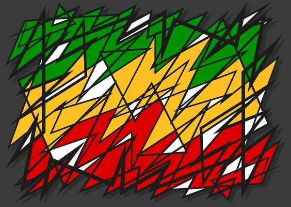 Fundo Abstrato Com Padrão Triangular Aleatório Colorido Linha Irregular Com —  Vetores de Stock