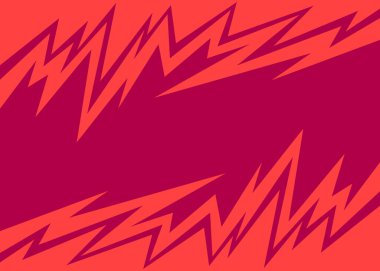 Sivri uçlu zigzag desenli ve bazı kopyalama alanı olan soyut arkaplan