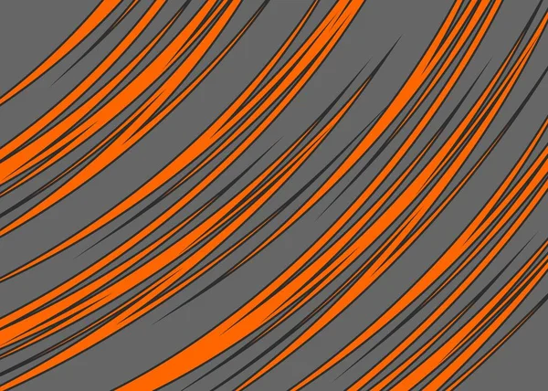 曲線スパイクラインパターンを持つ抽象的背景 — ストックベクタ