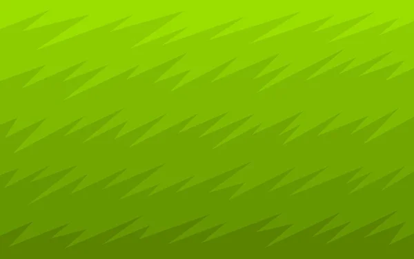 Minimalistischer Hintergrund Mit Grünem Farbverlauf Mit Gezacktem Zickzack Muster — Stockvektor
