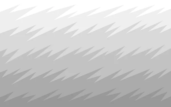 Fond Minimaliste Avec Dégradé Gris Motif Zigzag Dentelé — Image vectorielle