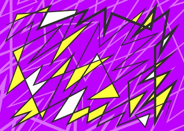 Абстрактный Фон Разноцветным Треугольным Рисунком Неправильной Линией — стоковый вектор