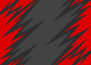 Yansıtıcı keskin ve sivri çizgi desenli soyut arkaplan