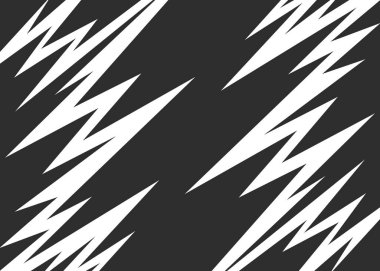 Yansıtıcı keskin ve sivri çizgi desenli soyut arkaplan