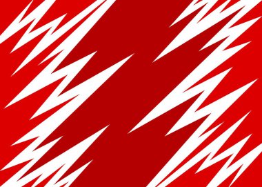 Yansıtıcı keskin ve sivri çizgi desenli soyut arkaplan