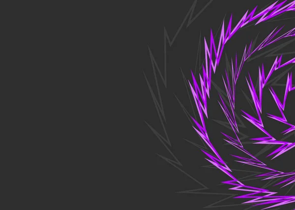 Fond Abstrait Avec Motif Pointes Spirales Dégradées Avec Une Certaine — Image vectorielle