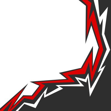 Geometrik keskinlik desenli ve bazı kopyalama alanı olan soyut arkaplan