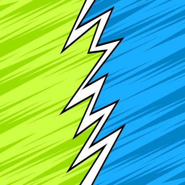 Çizgi roman tarzı ve çizgi çizgisi desenli iki yan plan. Karşıt kip arkaplanı