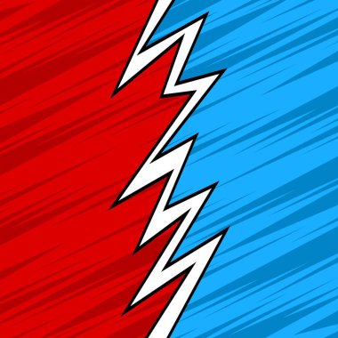 Çizgi roman tarzı ve çizgi çizgisi desenli iki yan plan. Karşıt kip arkaplanı