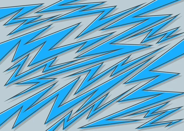 Fond Abstrait Avec Chevauchement Divers Motifs Foudre Flèche — Image vectorielle
