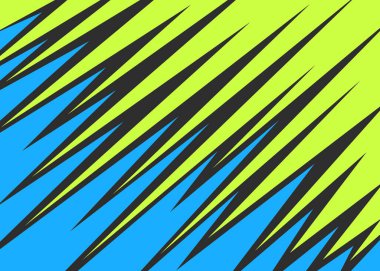 Çapraz keskin ve zigzag çizgili basit arkaplan