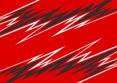 Yansıtıcı keskin ve sivri çizgi desenli soyut arkaplan