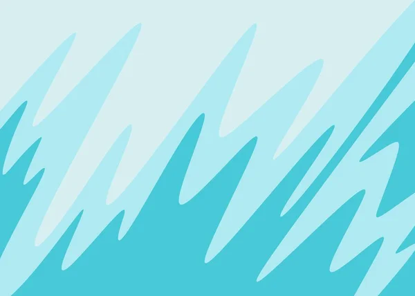 Einfacher Hintergrund Mit Niedlichen Wellenlinien Muster — Stockvektor