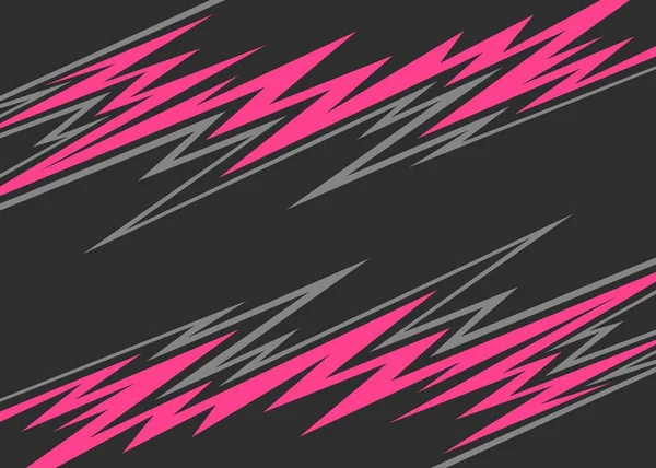 Yansıtıcı keskin ve sivri çizgi desenli soyut arkaplan