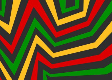 Renkli soyut çizgiler desenli basit arkaplan