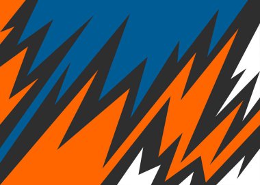 Keskin ve sivri desenli soyut arkaplan ve bazı kopyalama alanı ile