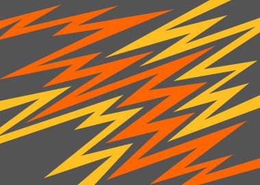 Abstract background with gradient zigzag line pattern