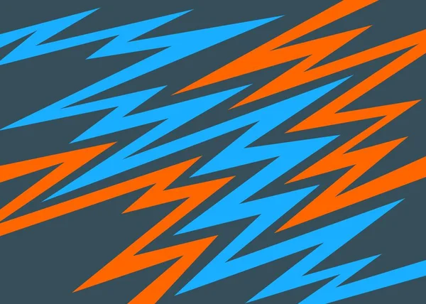 Abstract Background Gradient Zigzag Line Pattern — Stok Vektör