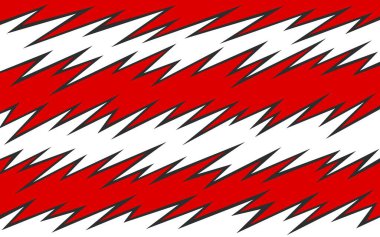 Renkli zigzag desenli soyut arkaplan