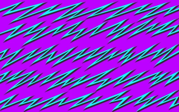 Latar Belakang Abstrak Dengan Pola Garis Zigzag Gradien - Stok Vektor