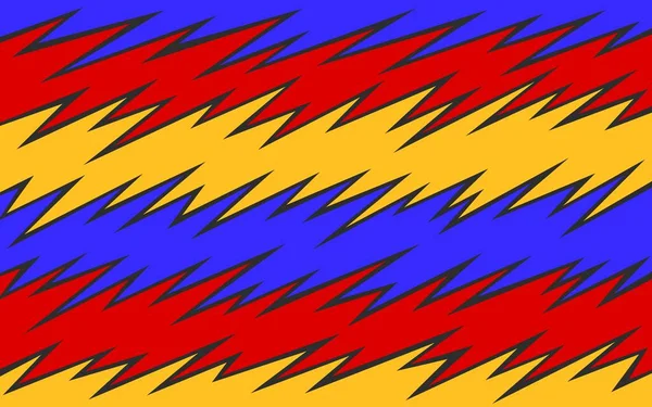 Abstract Background Gradient Zigzag Line Pattern — Vector de stock