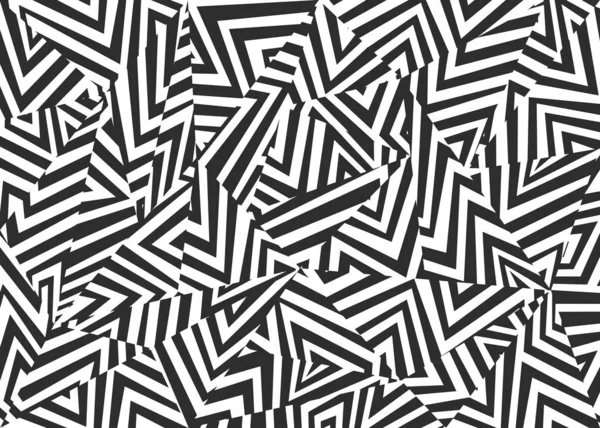 Abstrakt Bakgrund Med Bländande Kamouflagemönster — Stock vektor