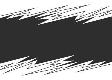 Sivri uçlu desenli ve bazı kopyalama alanı olan soyut arkaplan