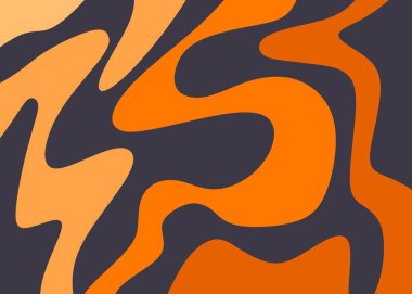 Eğimli dalgalı çizgi desenli soyut arkaplan