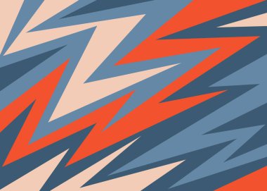 Renkli ok desenli soyut arkaplan. Soyut geometrik duvar kağıdı