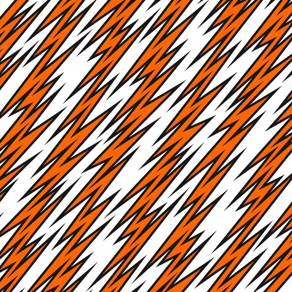 斜めのジグザグ線のパターンを持つ抽象的な背景 ジグザグの線 — ストックベクタ