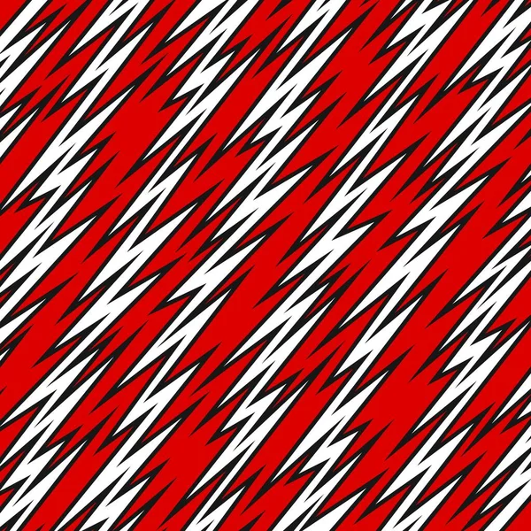 斜めのジグザグ線のパターンを持つ抽象的な背景 ジグザグの線 — ストックベクタ
