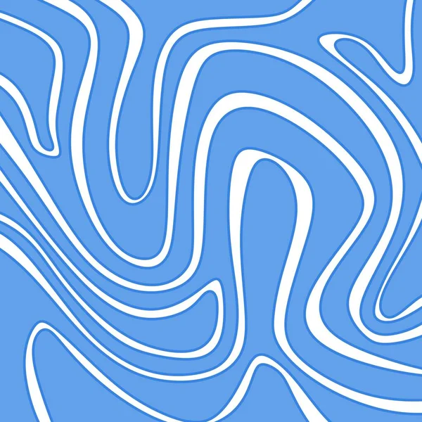 Abstract Background Cute Wavy Line Pattern — Vector de stock