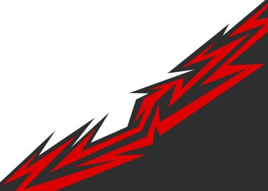 Keskin ok çizgisi deseni ve bazı kopyalama alanı olan soyut arkaplan