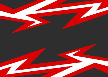 Keskin ve ok desenli soyut arkaplan ve bazı kopyalama alanı ile